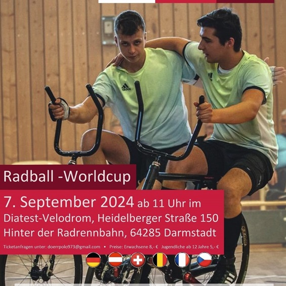 Plakat Radball WC DA